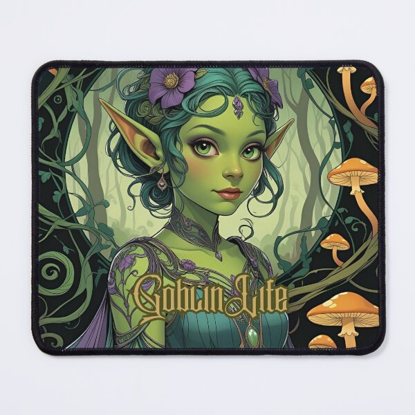 Item preview, Goblin Life: Forest Bloom Goblin Girl designed and sold by Edenglow Prints & Peculiars.