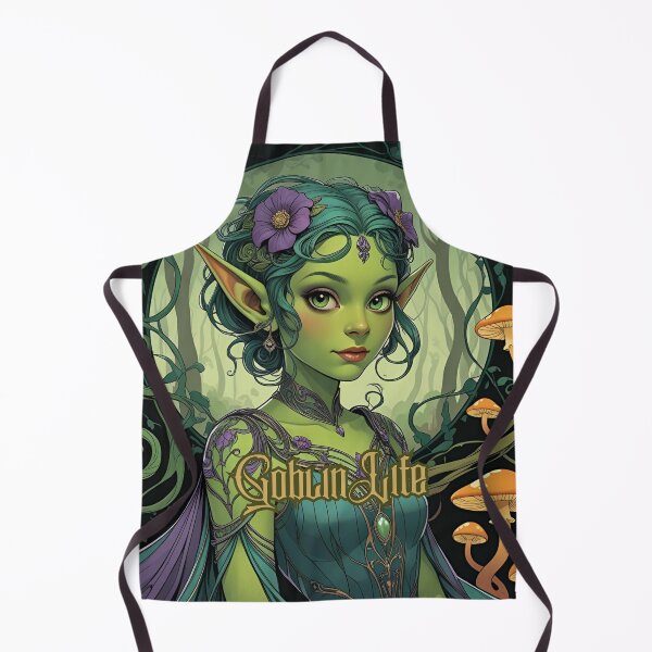 Item preview, Goblin Life: Forest Bloom Goblin Girl designed and sold by Edenglow Prints & Peculiars.