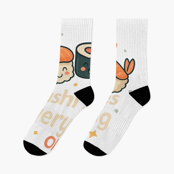 Item preview, Sushi Solves Everything – Cute Kawaii Japanese Food Design designed and sold by TheArtWeaver.