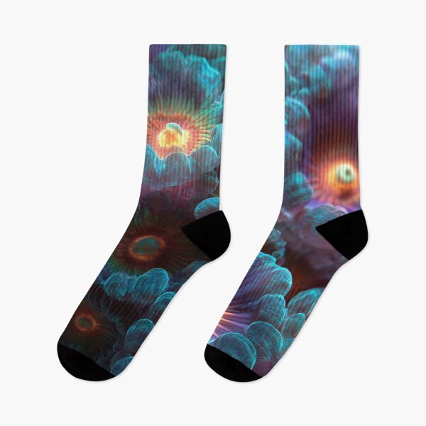 Item preview, Glowing Coral Polyps Close-Up – Bioluminescent Ocean Texture designed and sold by MonxArt.