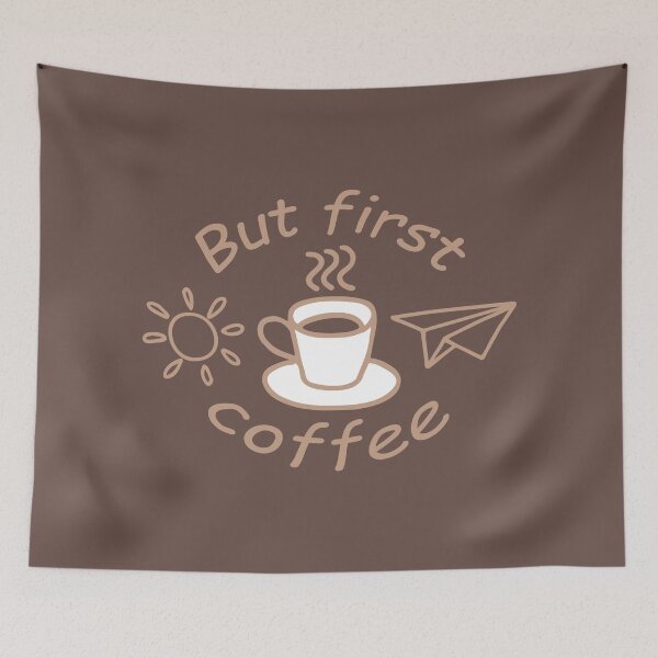 Item preview, But First Coffee designed and sold by NataliaVVV.