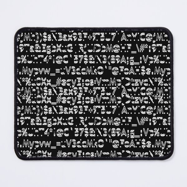Item preview, Artistic keyboard character pattern designed and sold by DFLC Prints.