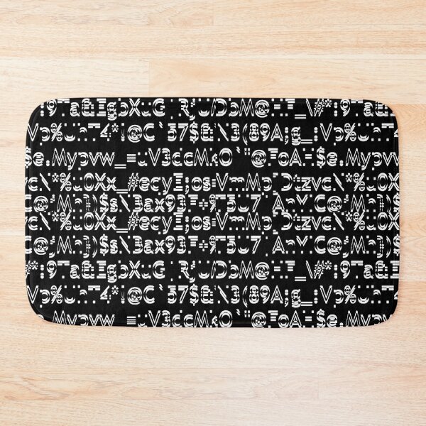 Item preview, Artistic keyboard character pattern designed and sold by DFLC Prints.