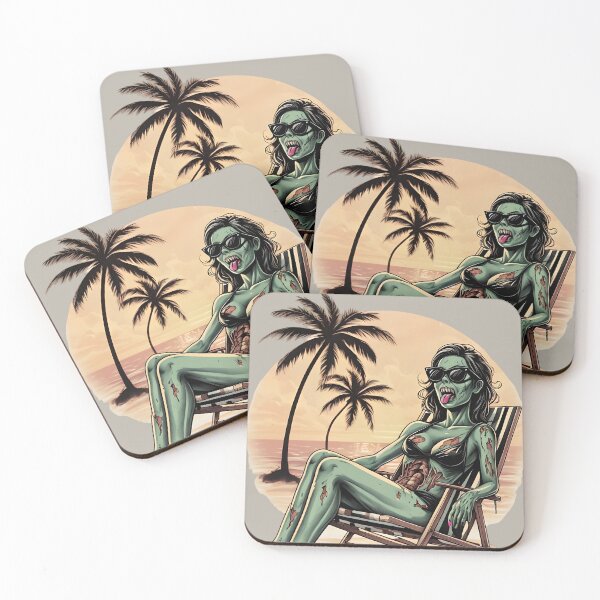 Item preview, Zombie Girl - Beach Bum - Undead Summer designed and sold by NightTimeJ.