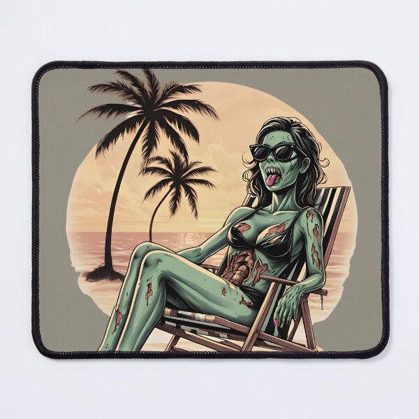 Item preview, Zombie Girl - Beach Bum - Undead Summer designed and sold by NightTimeJ.