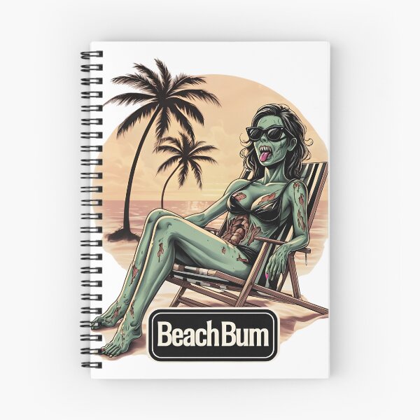 Item preview, Zombie Girl - Beach Bum - Undead Summer designed and sold by NightTimeJ.