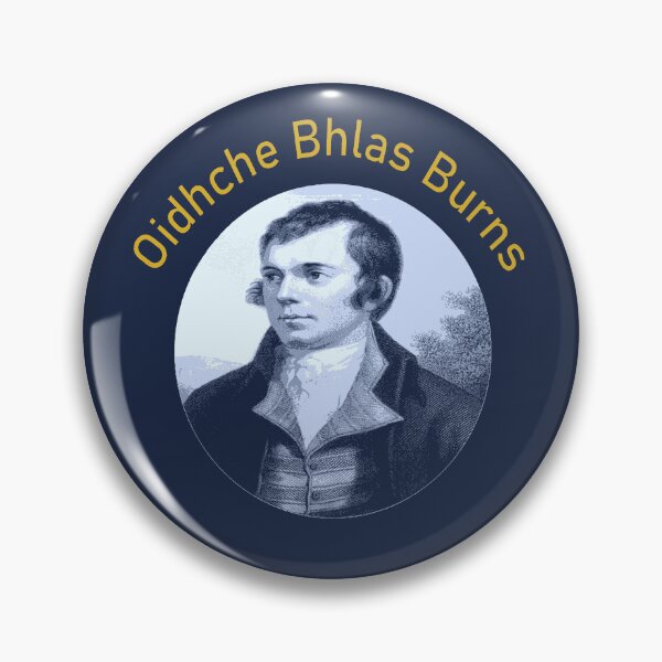 Item preview, Robbie Burns - Oidhche Bhlas Burns Yellow Text designed and sold by taiche.