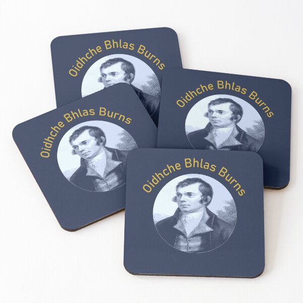 Item preview, Robbie Burns - Oidhche Bhlas Burns Yellow Text designed and sold by taiche.