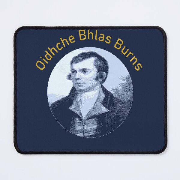 Item preview, Robbie Burns - Oidhche Bhlas Burns Yellow Text designed and sold by taiche.