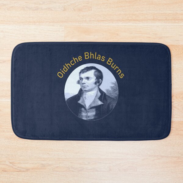 Item preview, Robbie Burns - Oidhche Bhlas Burns Yellow Text designed and sold by taiche.