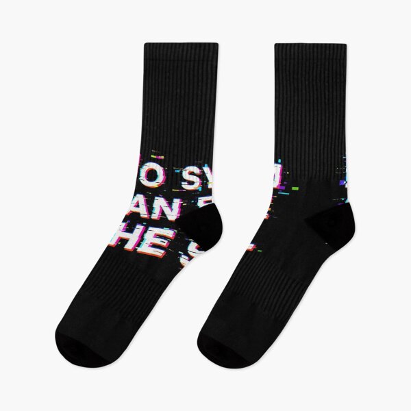 Item preview, No System Can Erase the Soul Glitch Dystopian Typography designed and sold by Elizarfa.
