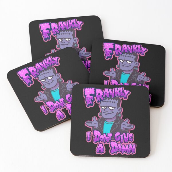Item preview, “Frankly, I Don’t Give a Damn” – Retro Monster Attitude designed and sold by Tookiester.
