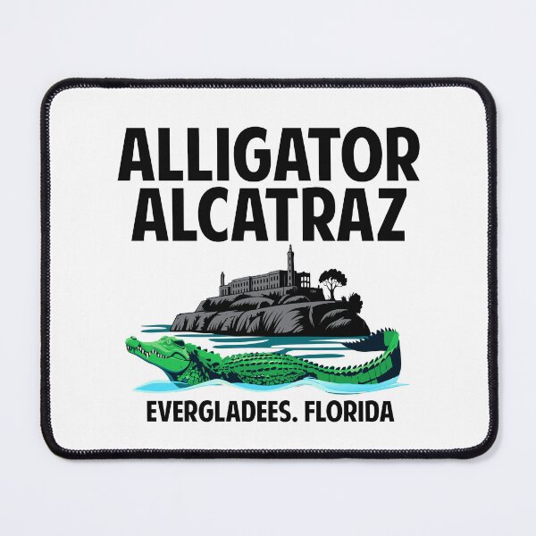 Item preview, Funny Meme Florida Everglades Alligatraz Alligator Alcatraz designed and sold by Colorfulman.