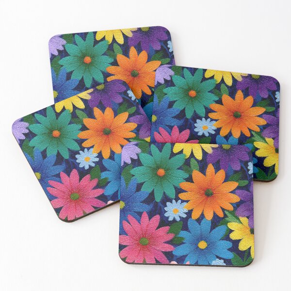 Item preview, Radiant Daisy Garden designed and sold by BasajaunStudio.