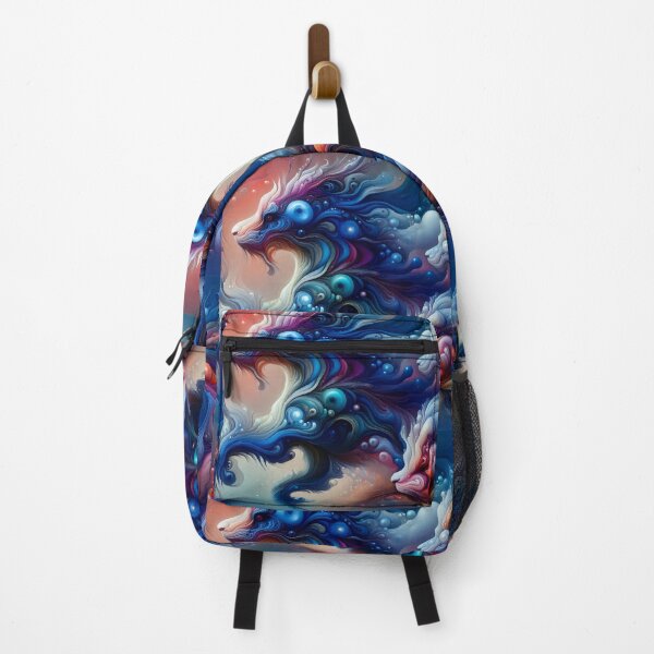 Item preview, Surreal Fantasy Creature Art – Vibrant Mythical Being Illustration designed and sold by Ojo de Lilith.