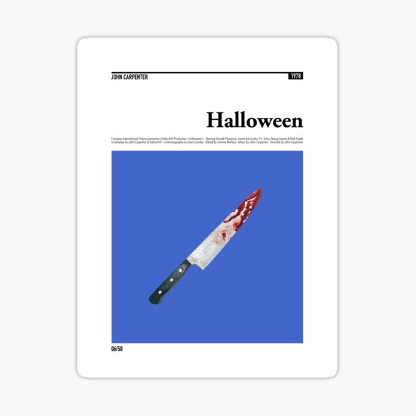 Item preview, OOMP poster from the movie HALLOWEEN designed and sold by Arcilonius.