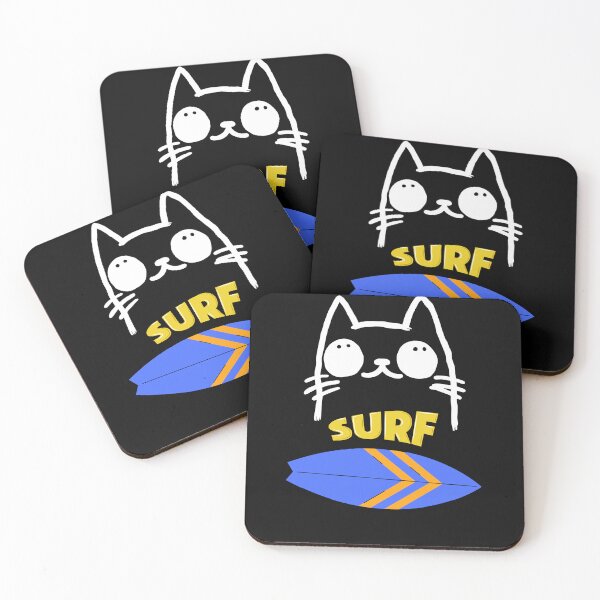 Item preview, cat wants to surf classic t-shirt designed and sold by TamouStyle.