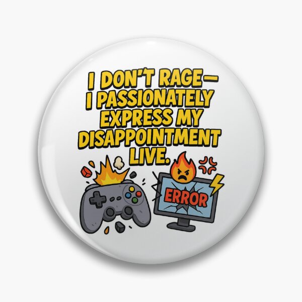 Item preview, Passionate Disappointment – Streamer Rage Vibes designed and sold by Aube11.