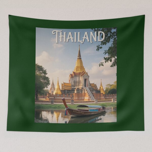 Item preview, World travel fly to Ayutthaya with boat ,Thailand , brafdesign  designed and sold by Brafdesign.