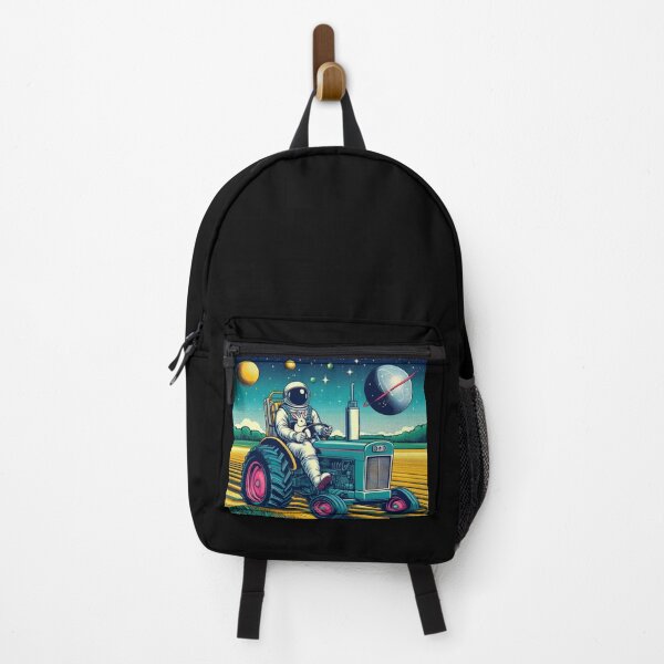Item preview, an astronaut using a tractor in space and his friend the rabbit designed and sold by Dogandesighn.