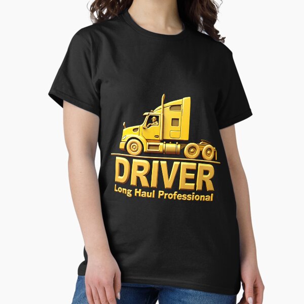 Item preview, Truck Driver Logo – Design Honoring Long Haul Heroes designed and sold by Digital Dreams Arts.
