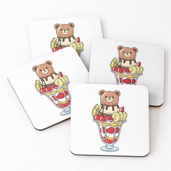 Item preview, Bear Ice Cream on Fruit Parfait designed and sold by Mello-chu.