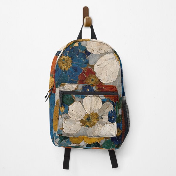 Item preview, Vintage Floral Mosaic designed and sold by BasajaunStudio.