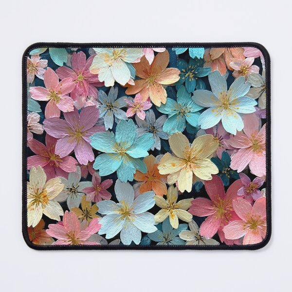 Item preview, Soft Pastel Floral Symphony designed and sold by BasajaunStudio.
