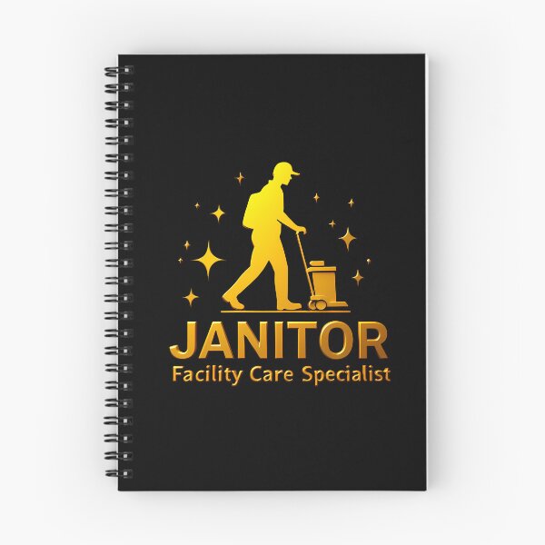 Item preview, Janitor Logo – Design Honoring Cleanliness and Care designed and sold by Digital Dreams Arts.