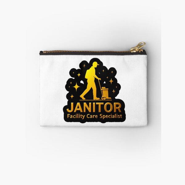 Item preview, Janitor Logo – Design Honoring Cleanliness and Care designed and sold by Digital Dreams Arts.