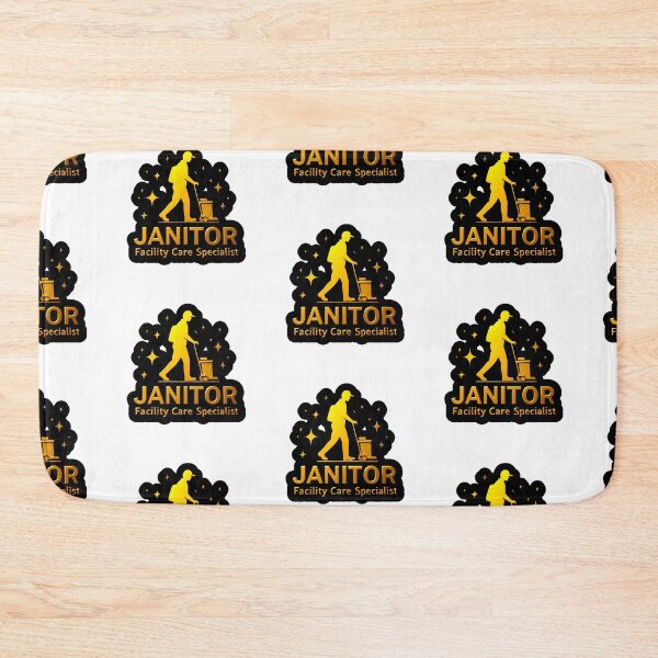 Item preview, Janitor Logo – Design Honoring Cleanliness and Care designed and sold by Digital Dreams Arts.