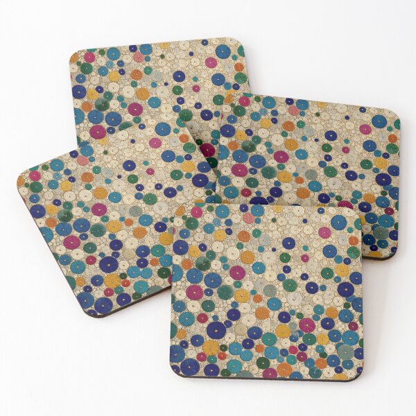 Item preview, Abstract Floral Circles designed and sold by BasajaunStudio.