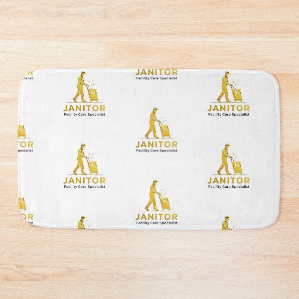 Item preview, Janitor – Celebrating Essential Facility Workers designed and sold by Digital Dreams Arts.