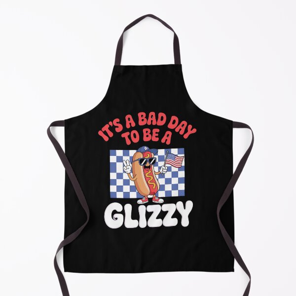 Item preview, It's A Bad Day To Be A Glizzy Funny 4th Of July Hot Dog designed and sold by BakeryDozen.
