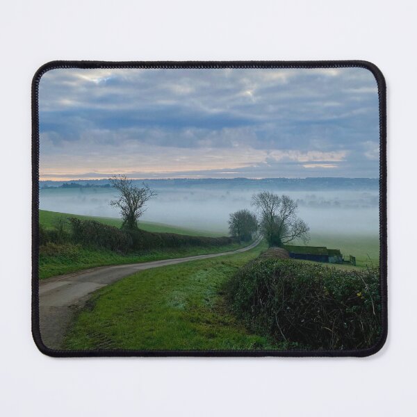 Item preview, View over the Welland Valley towards Drayton, Leicestershire designed and sold by Kate Anderson Art.
