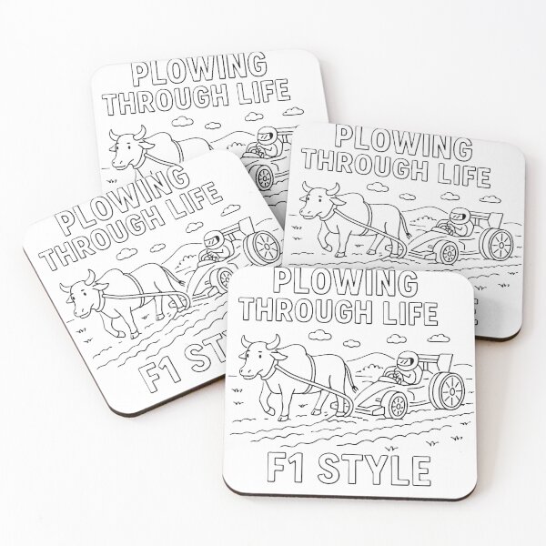 Item preview, Plowing Field Funny Art designed and sold by DoodleManArt.