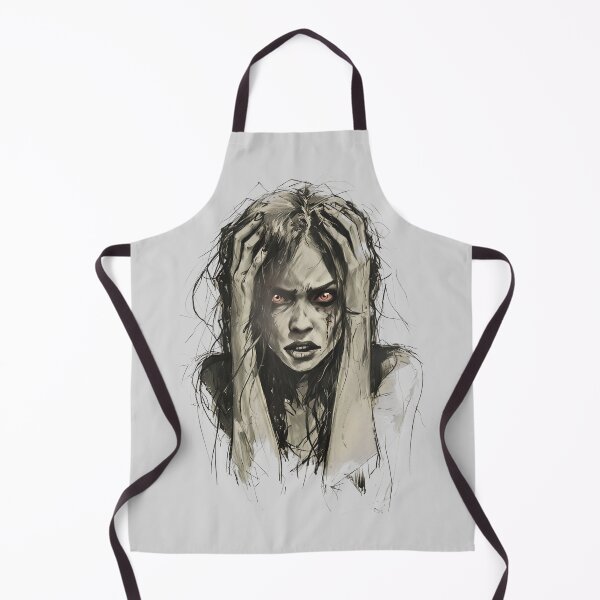 Item preview, Zombie Woman - Glowing Eyes designed and sold by NightTimeJ.