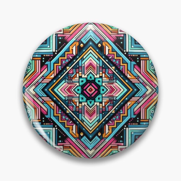 Item preview, colorful geometric,decorative pattern designed and sold by Dogandesighn.