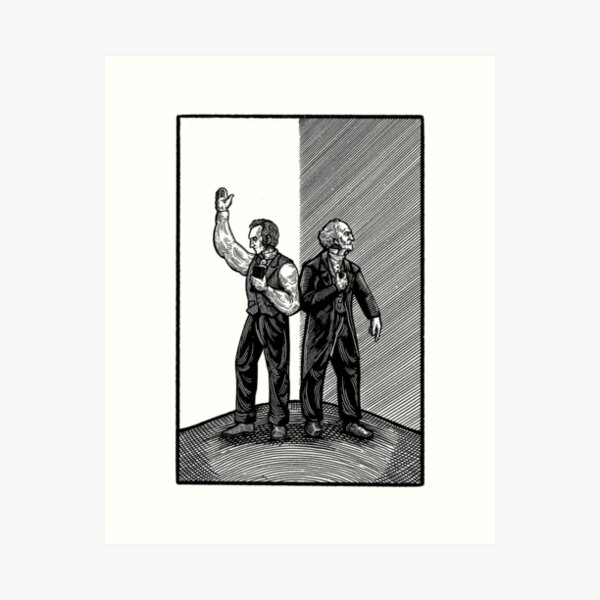 Item preview, Preachers of Good and Evil designed and sold by The Library of Godwin.