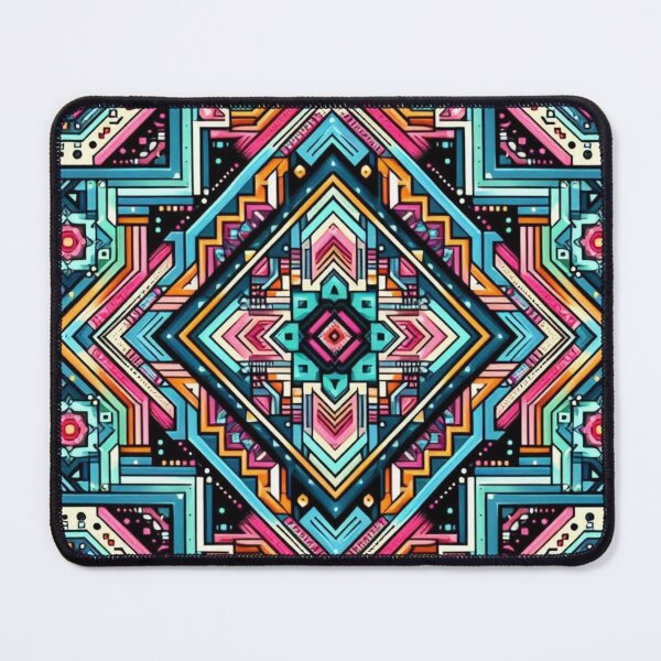 Item preview, colorful geometric,decorative pattern designed and sold by Dogandesighn.