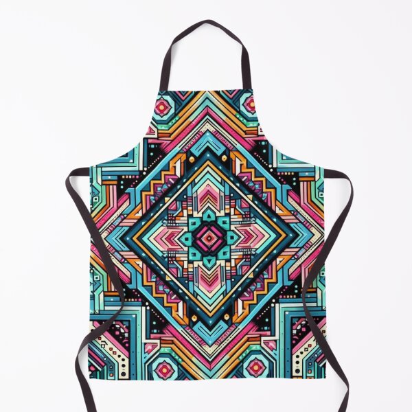 Item preview, colorful geometric,decorative pattern designed and sold by Dogandesighn.