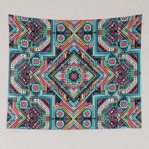 Item preview, colorful geometric,decorative pattern designed and sold by Dogandesighn.