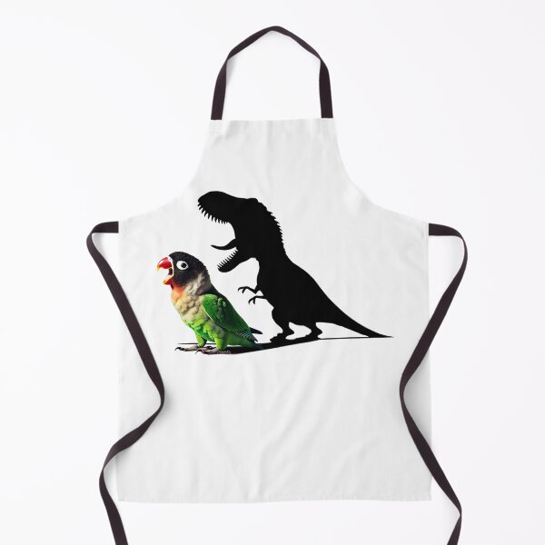 Item preview, Funny Screaming Black-cheeked Lovebird Parrot Dinosaur Lover Meme designed and sold by Kimberley King Art  King Art.