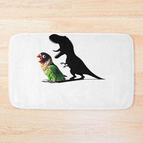 Item preview, Funny Screaming Black-cheeked Lovebird Parrot Dinosaur Lover Meme designed and sold by Kimberley King Art  King Art.