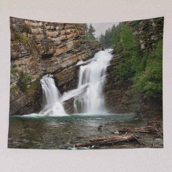 Item preview, Cameron Falls - Waterton Lakes National Park designed and sold by Kathy Weaver.