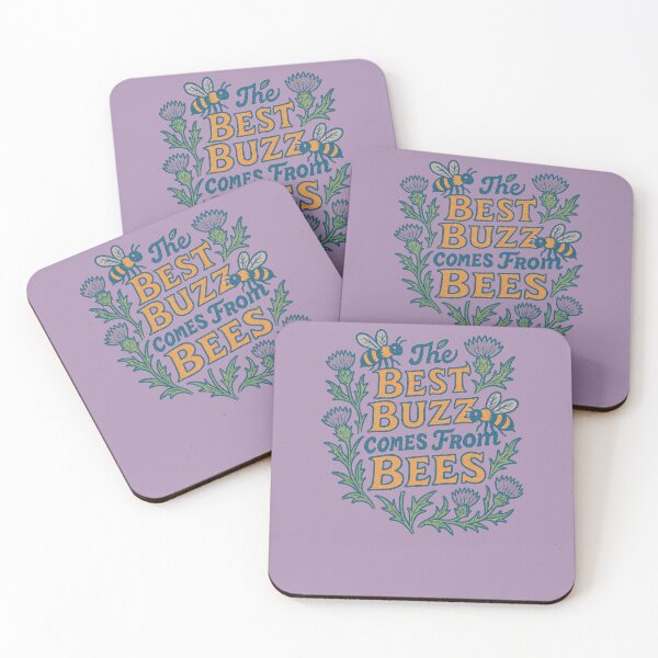 Item preview, The Best Buzz Comes From Bees designed and sold by FrictionMaxxing.