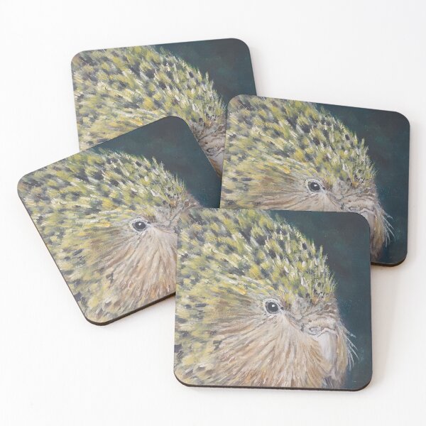 Item preview, Portrait of a kākāpō. designed and sold by ChristelsArtGallery.