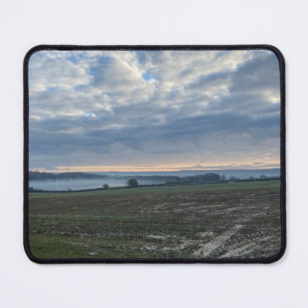 Item preview, View over the Welland Valley towards Cottingham, Northamptonshire designed and sold by Kate Anderson Art.