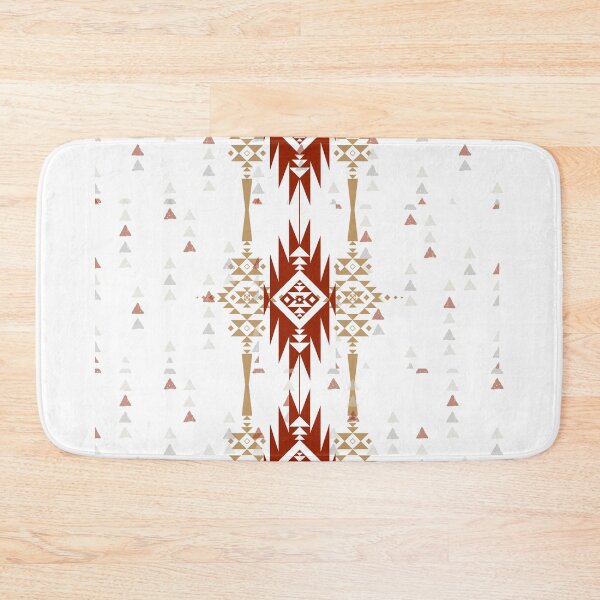 Item preview, Tribal Geometric Boho Pattern – Earthy Tones" designed and sold by MedhaCreations.