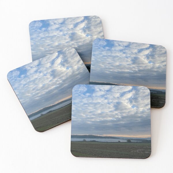 Item preview, View over the Welland Valley towards Cottingham, Northamptonshire designed and sold by Kate Anderson Art.